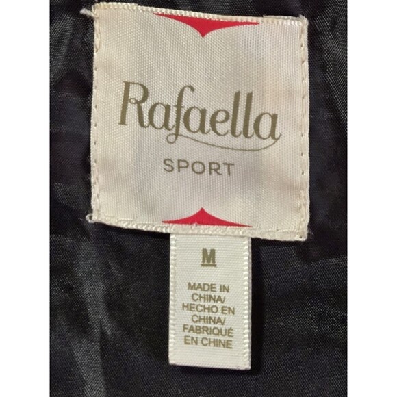 RAFAELLO Sport Women’s Quilted Vest Sz M Zipper Closure Lightweight Puffer - Picture 3 of 8